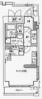 アーバンコンフォール市川妙典【4階】の間取り