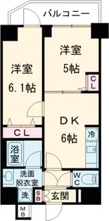 アイルグランデ東京亀有【5階】の間取り