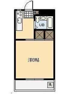 第3グリーンビル【1階】の間取り