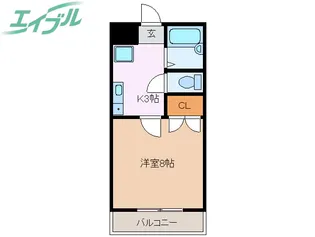ワイズハイツ【2階】の間取り