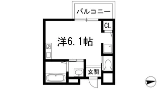 ユーハイツ住吉【1階】の間取り