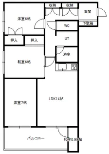 J1すすきのビル【4階】の間取り