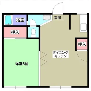 ベルジュール A【2階】の間取り