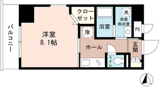 グレイスコート曲田【2階】の間取り