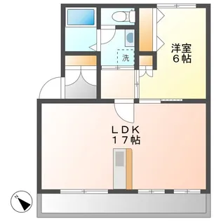 町田コープタウン14号棟 (2029年12月末までの定期借家)【2階】の間取り