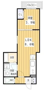リラ・グランデ・ノダ【1階】の間取り