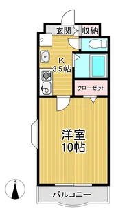 グランドセレブ真木【4階】の間取り