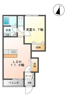 スタービレ【1階】の間取り