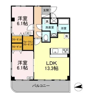 サンモール スクエア【3階】の間取り
