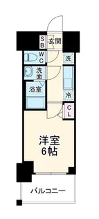 プレサンス名古屋ルーカス【3階】の間取り