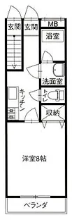 オーベルグランデA棟【1階】の間取り
