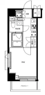 ルーブル川崎都町弐番館【6階】の間取り