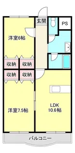 メゾン・SH【2階】の間取り