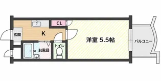 オークハウス【2階】の間取り