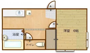 久喜ハイツ【2階】の間取り