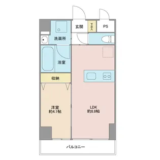 トレステーラTOGOH【3階】の間取り