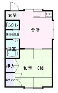 サングリーン【2階】の間取り