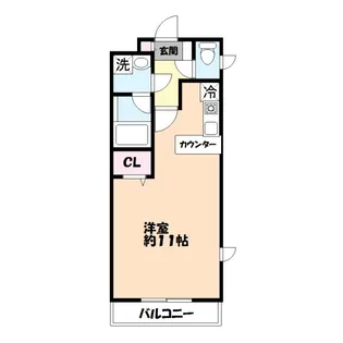 パークレジデンス【2階】の間取り