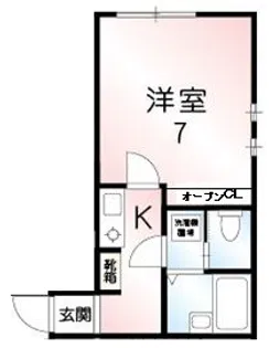 ランド・21西新井4丁目【1階】の間取り