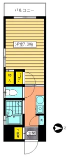 東京都品川区平塚1【マンション】の間取り