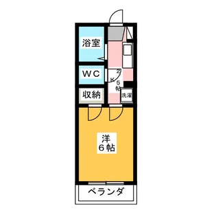 ロイヤルプラザ【2階】の間取り