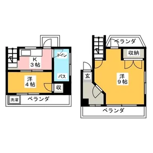 第2小野ビル【5階】の間取り