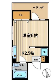 この木ハウス【2階】の間取り