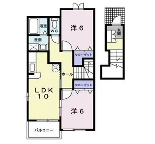 エテルノ【2階】の間取り