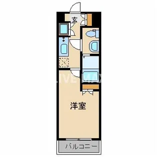 ヴィーダスカイコート品川【2階】の間取り