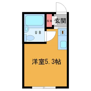 Mマンション【3階】の間取り