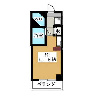ドール塩釜口【2階】の間取り