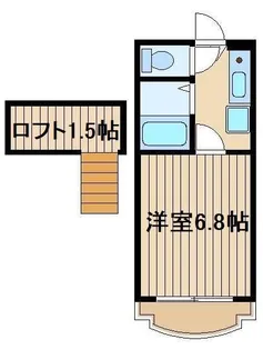 サンジュネス東大泉【2階】の間取り