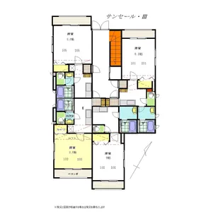 サンセールIII【1階】の間取り