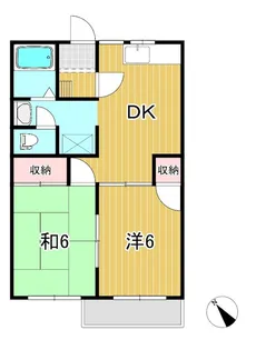 ミア・カーサ【2階】の間取り
