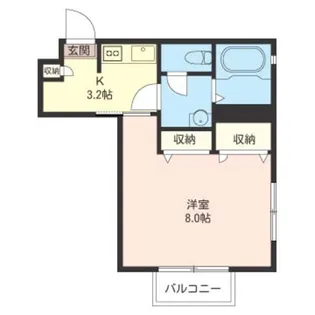 ジエンテ【1階】の間取り