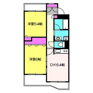 神奈川県川崎市宮前区有馬9【マンション】の間取り