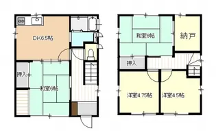 広島県広島市安佐南区毘沙門台2【一戸建】の間取り