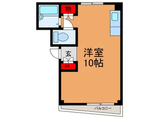 守口ハイツ【1階】の間取り