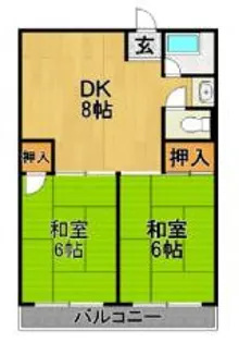 ベアーズマンション【3階】の間取り