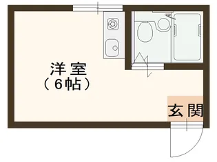 大阪府大阪市西成区玉出西2【マンション】の間取り