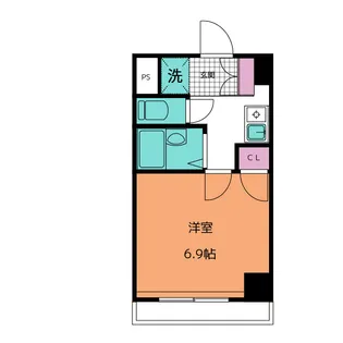 クレストール住田【3階】の間取り