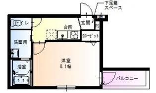 フジパレス堺鳳中V番館【1階】の間取り