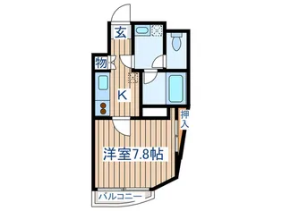 サンヒルズSSK2【3階】の間取り