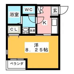 プレアデス【2階】の間取り