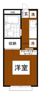 コーポ幸【2階】の間取り