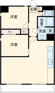 ライオンズステーションプラザ千歳烏山【2階】の間取り