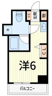 リビオセゾン亀有【4階】の間取り