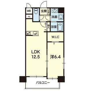 BUFFETT AMB【5階】の間取り