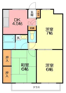 メゾンときわ【2階】の間取り