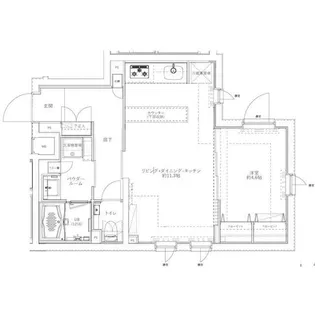 東京都文京区大塚4【マンション】の間取り